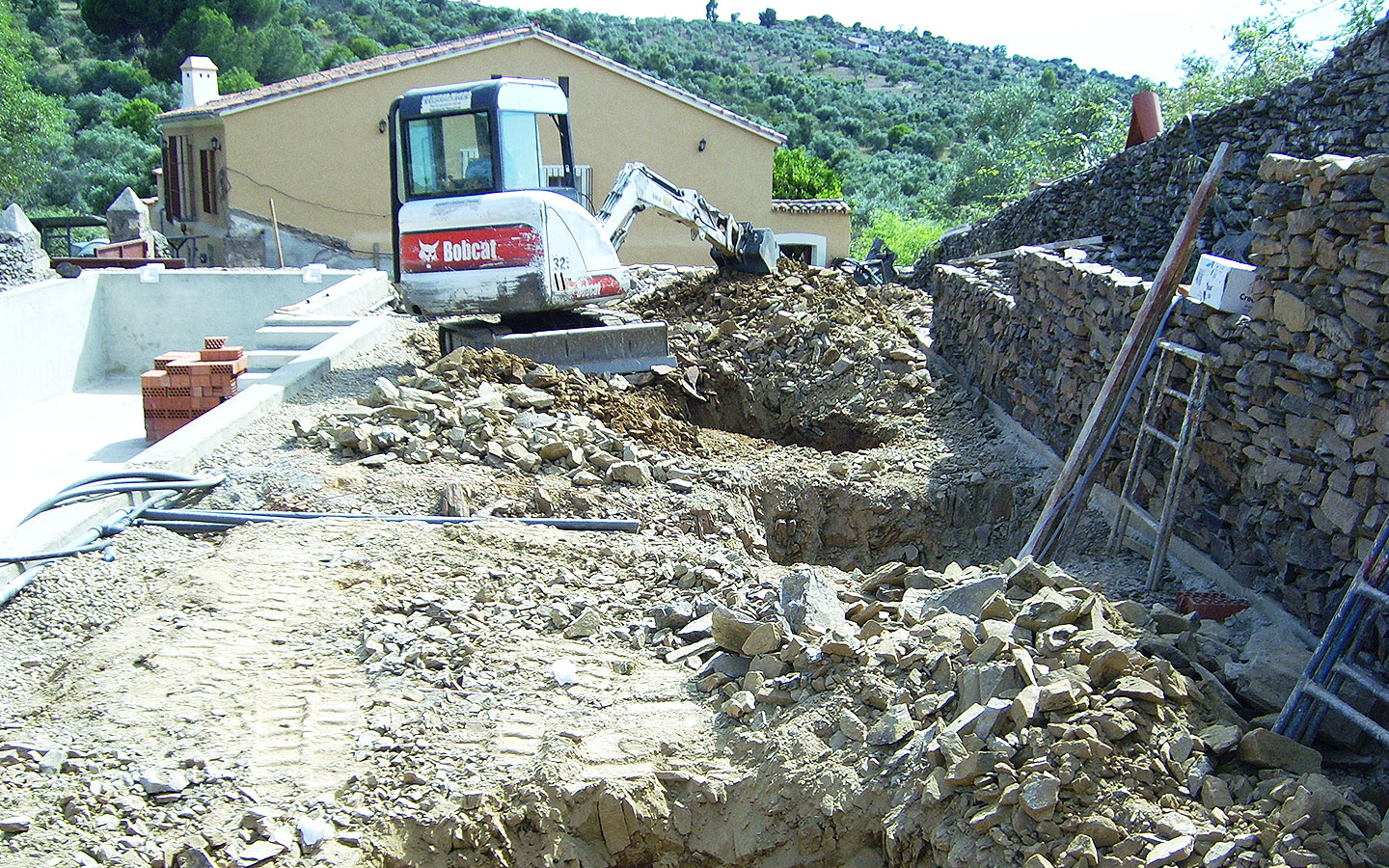 piscina integrada trujillo obra